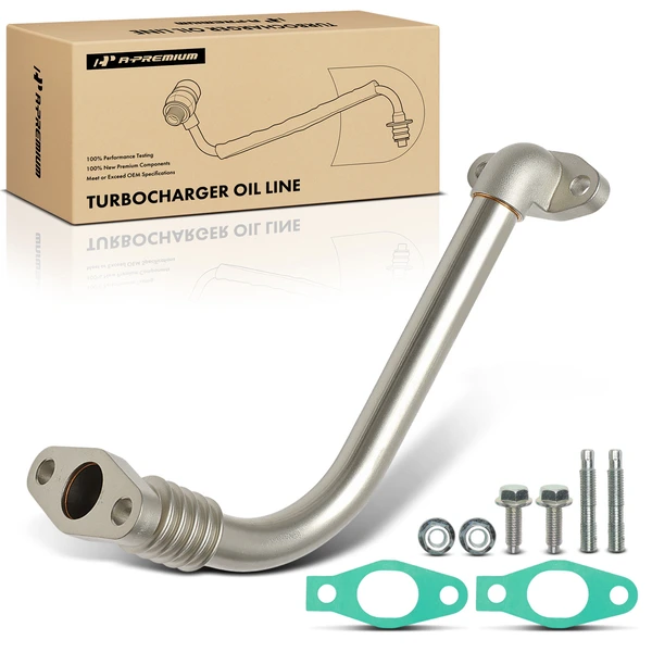 Return Turbocharger Oil Line for 2007 Chevrolet Silverado 3500 Classic
