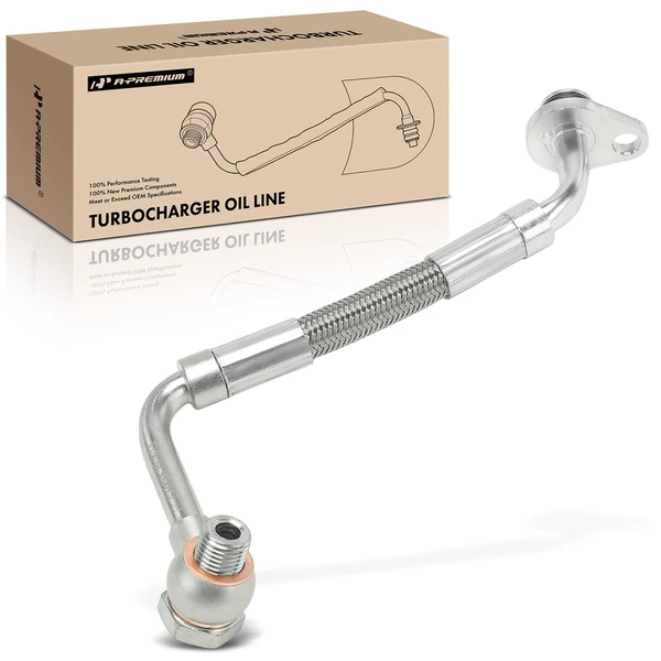 Turbo Water Return Tube for Dodge Dart 2013-2016 Fiat 500 2012-2019 L4 1.4L Turbocharged