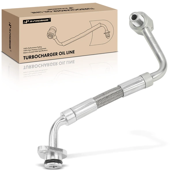 Turbocharger Water Feed Tube for Jeep Renegade BU 2015-2018 Fiat 500 12-19 500X L4 1.4L