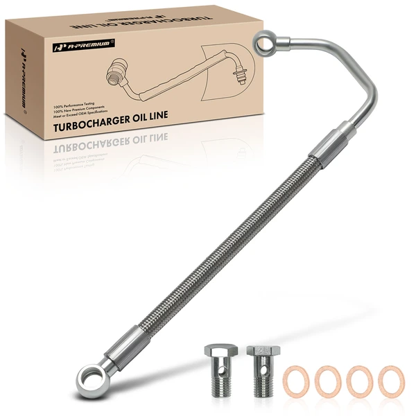 Turbocharger Oil Supply Line for Dodge Dart 2013-2016 Fiat 500 2012-2017 500L