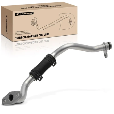 Driver Turbocharger Oil Return Line