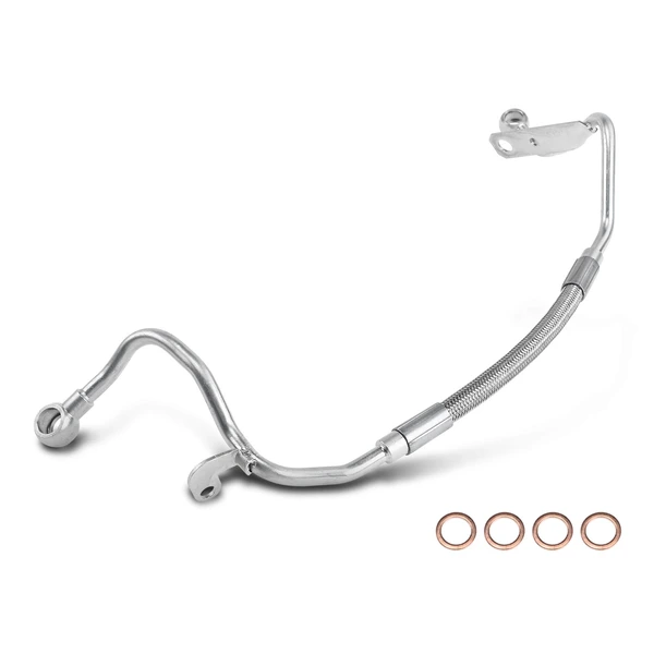 Turbocharger Oil Feed Line for Audi TT 2000-2006 VW Golf Beetle Jetta 1.8L Inlet