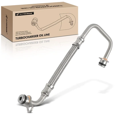 Turbocharger Oil Feed Line