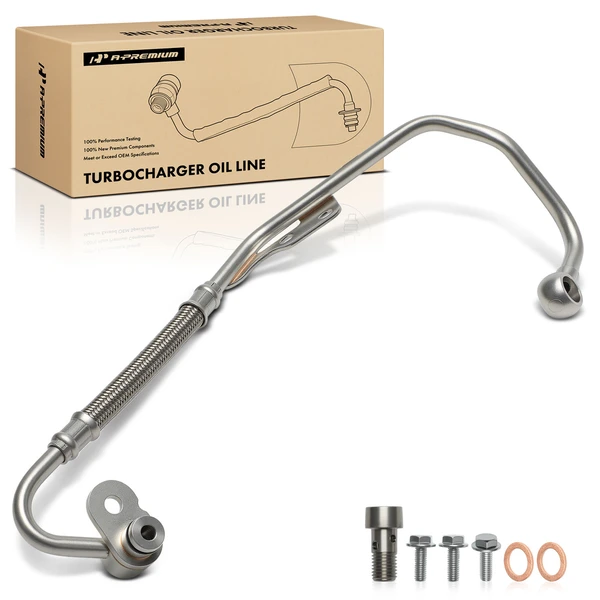 Turbocharger Oil Line for Audi A4 Quattro allroad Q5 A5 A6 L4 2.0L Turbocharged