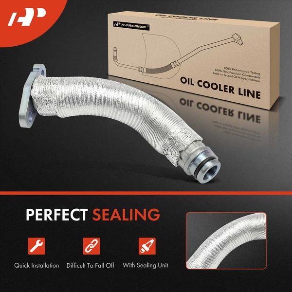 Outlet Turbocharger Oil Return Line for BMW 230i 2017-2020 330i 530i X1 X2 Mini