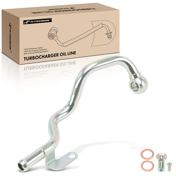 Lower Turbocharger Coolant Line for Subaru Outback Legacy 2005-2009 Baja H4 2.5L