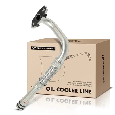 Right Lower Turbocharger Oil Return Line