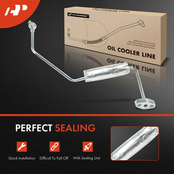 Inlet Turbocharger Oil Feed Line for Hyundai Sonata 11-14 Santa Fe Sport L4 2.0L