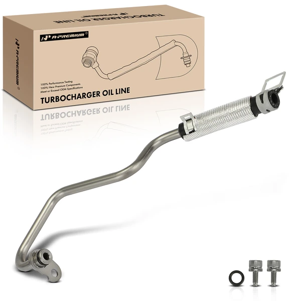 Passenger Turbocharger Oil Return Line for 2015-2020 Ford F-150