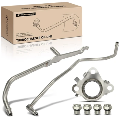 Passenger Turbocharger Coolant Line