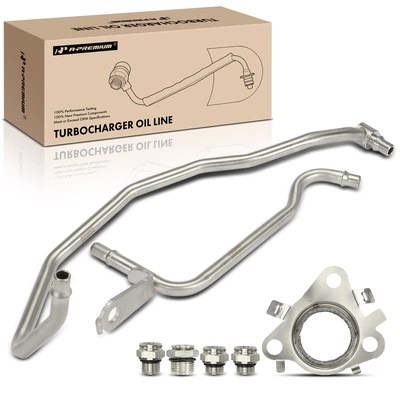 Driver Turbocharger Coolant Line