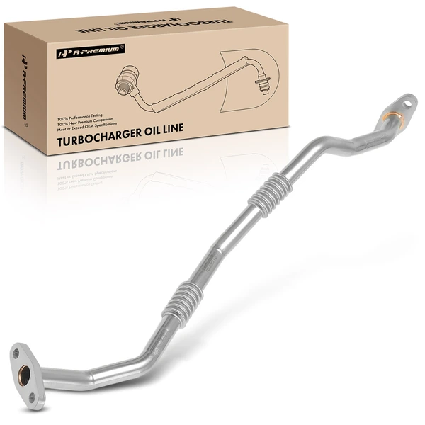 Turbocharger Oil Return Line for Hyundai Sonata Santa Fe Kia Optima Sorento 2.0L