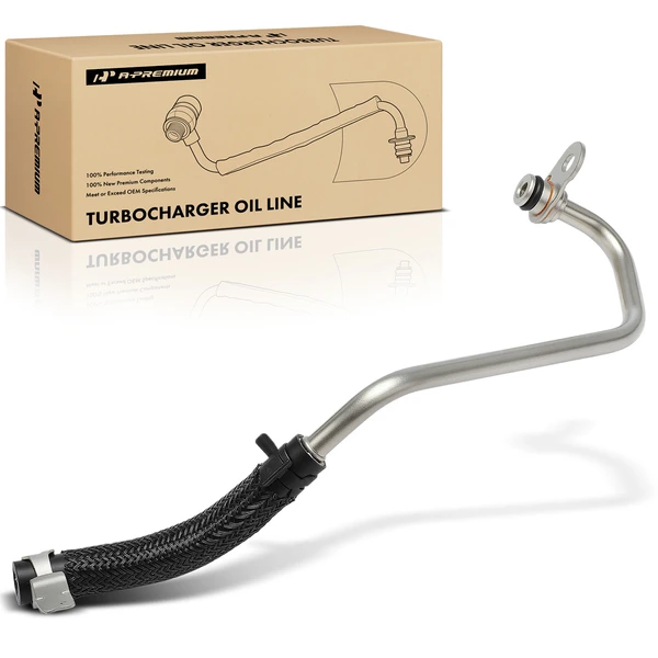 Driver Turbocharger Oil Line for Ford Fusion 2017-2019 Edge 2015-2024 Lincoln MKZ
