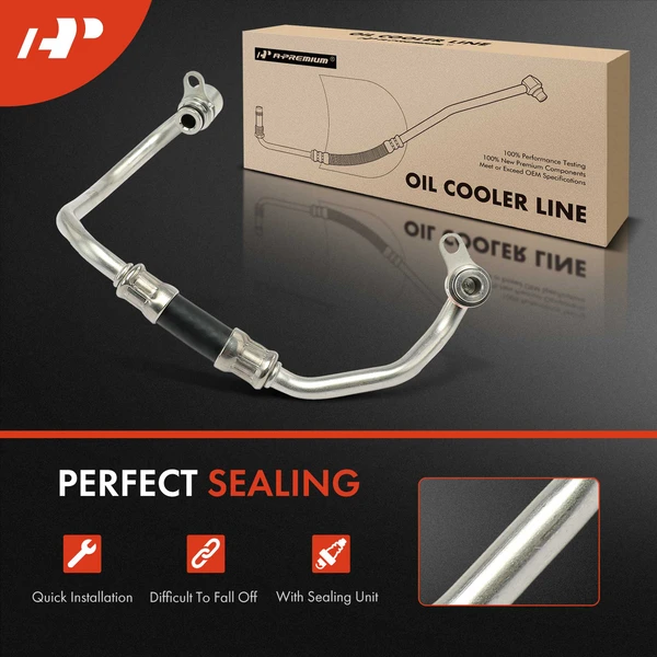 Turbocharger Coolant Line for BMW E87 135i 2008-2010 E90 335i E60 535i F01