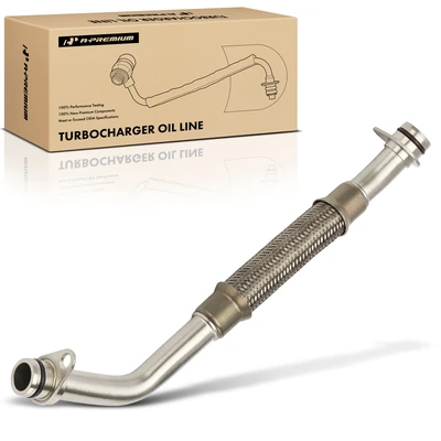 Return Turbocharger Oil Line