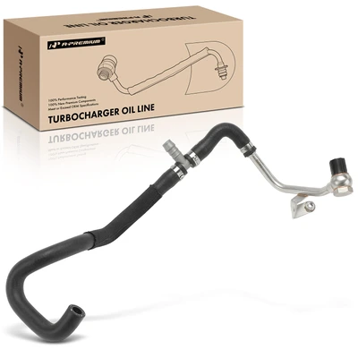Return Passenger Turbocharger Coolant Line