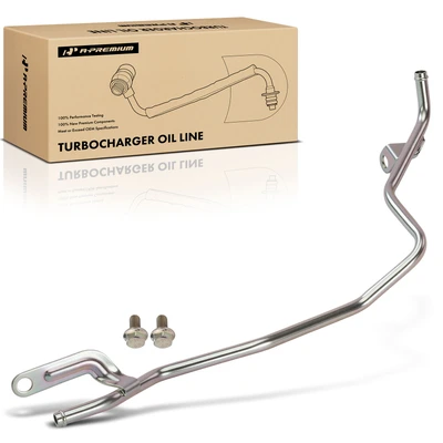 Return Turbocharger Coolant Line