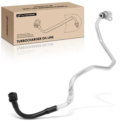 Return Passenger Turbocharger Coolant Line