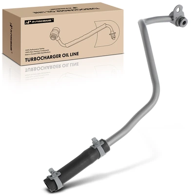 Return Turbocharger Coolant Line