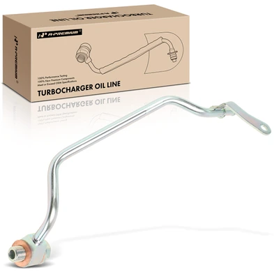 Return Turbocharger Coolant Line