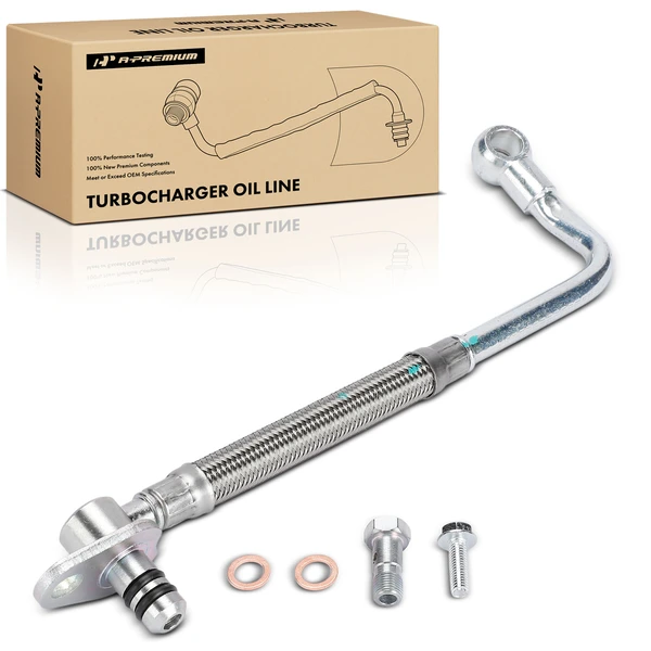 Supply Turbocharger Oil Line for Ford Escape Fusion Fiesta L4 1.6L Turbocharged