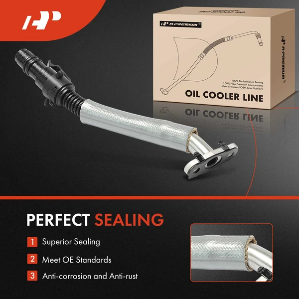 Turbocharger Oil Return Line for Chevrolet Cruze 2011-2015 Sonic Trax Buick 1.4L