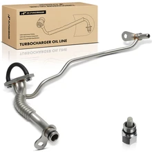 Driver Lower Turbocharger Oil Line