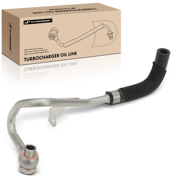 Return Driver Turbocharger Coolant Line for 2014-2018 BMW X5