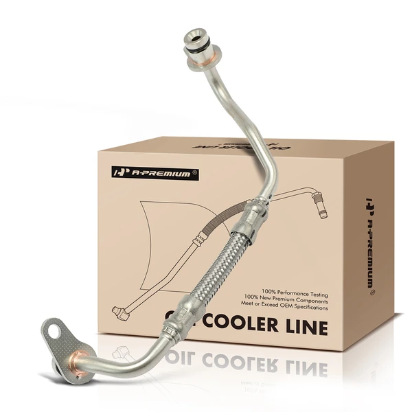 Inlet Turbocharger Oil Feed Line for 2011-2013 BMW 135i
