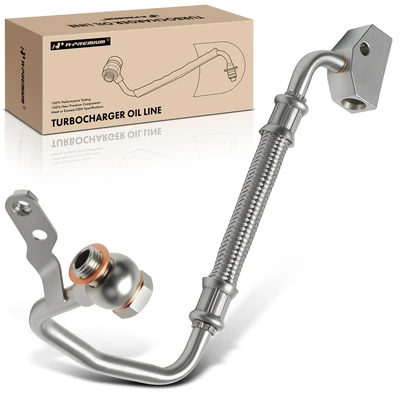 Return (Turbocharger To Pipe) Turbocharger Coolant Line