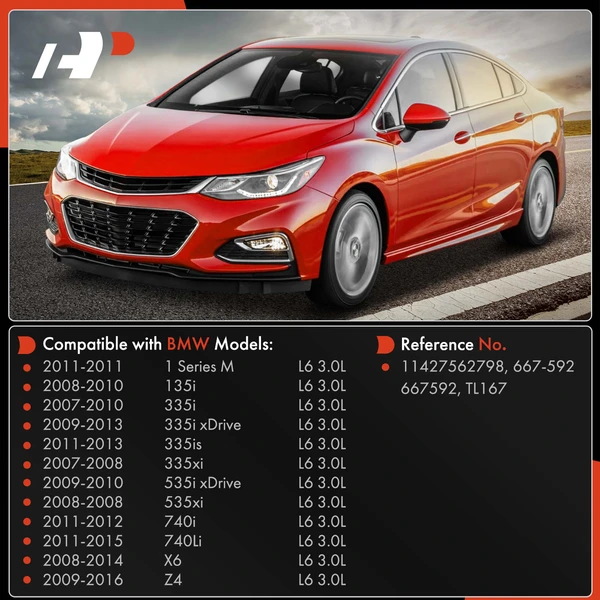 Turbocharger Oil Line for BMW 335i 2007-2010 335i xDrive 2009-2013 335is 335xi