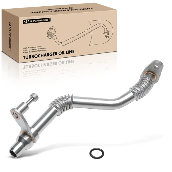 Return Driver Turbocharger Oil Line for BMW X5 750i Alpina B7 M5 M6 750i xDrive