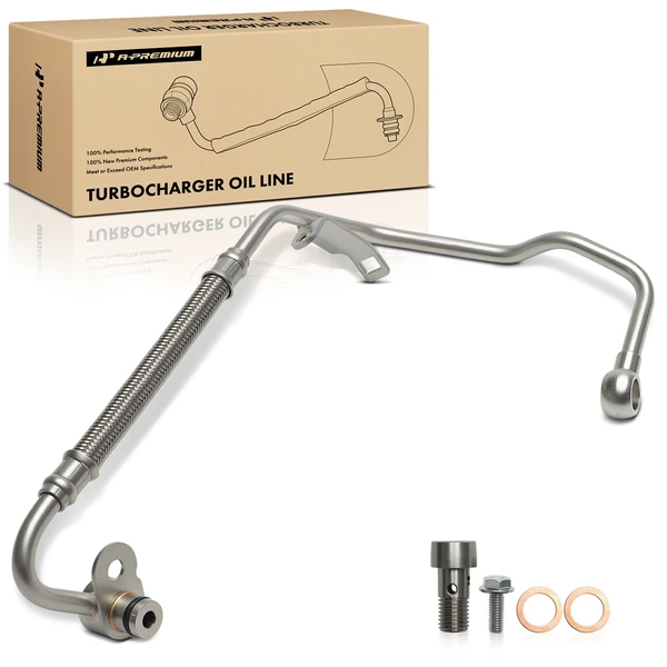 Supply (Upper) Turbocharger Oil Line for 2008-2010 2012-2013 Volkswagen Jetta