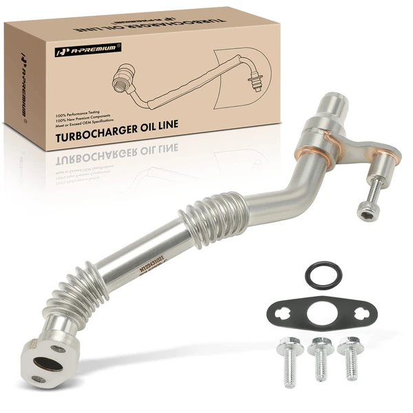 Passenger Turbocharger Oil Return Tube for 2011-2018 BMW X5