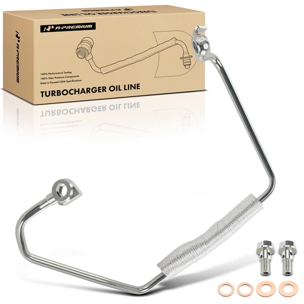 Supply (Upper) Turbocharger Oil Line for 2009-2010 Saturn Sky