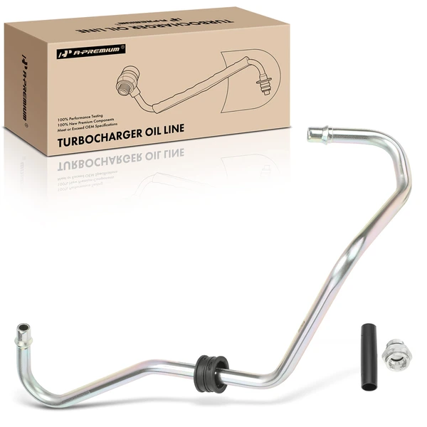 Turbocharger Oil Supply Line for Ford F-250 F-350 Super Duty 2011-2014 V8 6.7L