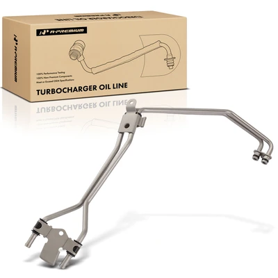 Return Turbocharger Coolant Line