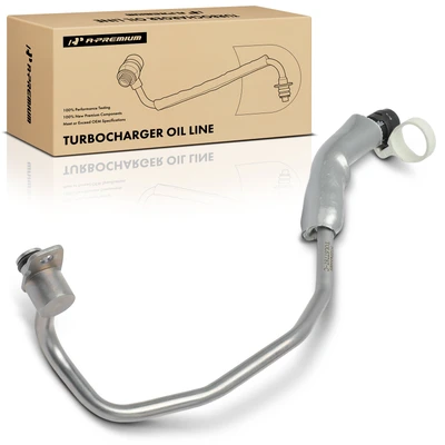 Return Turbocharger Coolant Line