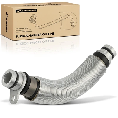Return Turbocharger Oil Line
