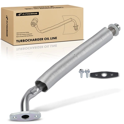 Return Turbocharger Oil Line