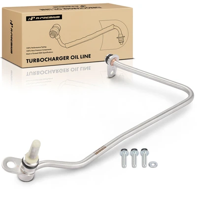 Driver Turbocharger Oil Line