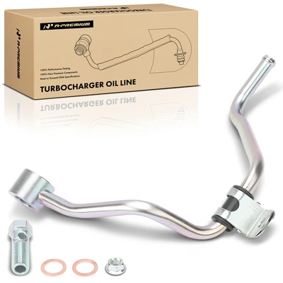 Upper Return Turbocharger Coolant Line