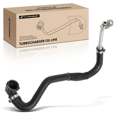Water Pump To Pipe Turbocharger Coolant Line