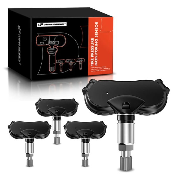 4-Pc Pre-Programmed Tire Pressure Monitoring Sensor 315 MHz A-Premium APTPMS075