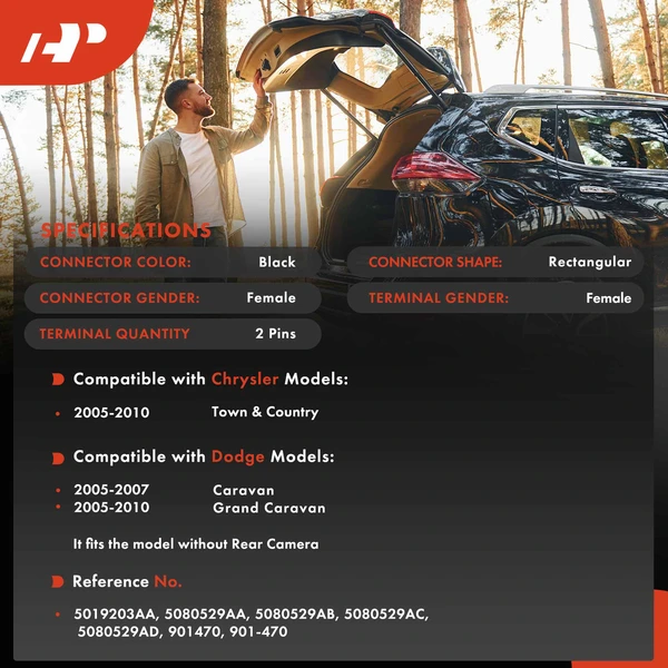 Tailgate Handle Release Switch for Dodge Grand Caravan Chrysler Town & Country