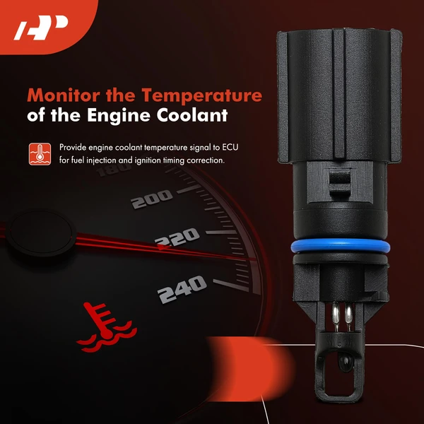 Engine Coolant Temperature Sensor for Jeep Grand Cherokee Wrangler Dodge Charger