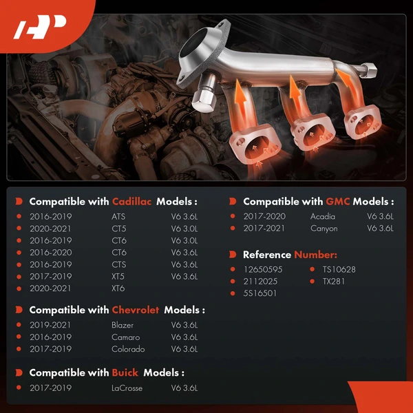 Engine Coolant Temperature Sensor for GMC Acadia Chevy Camaro Colorado Cadillac