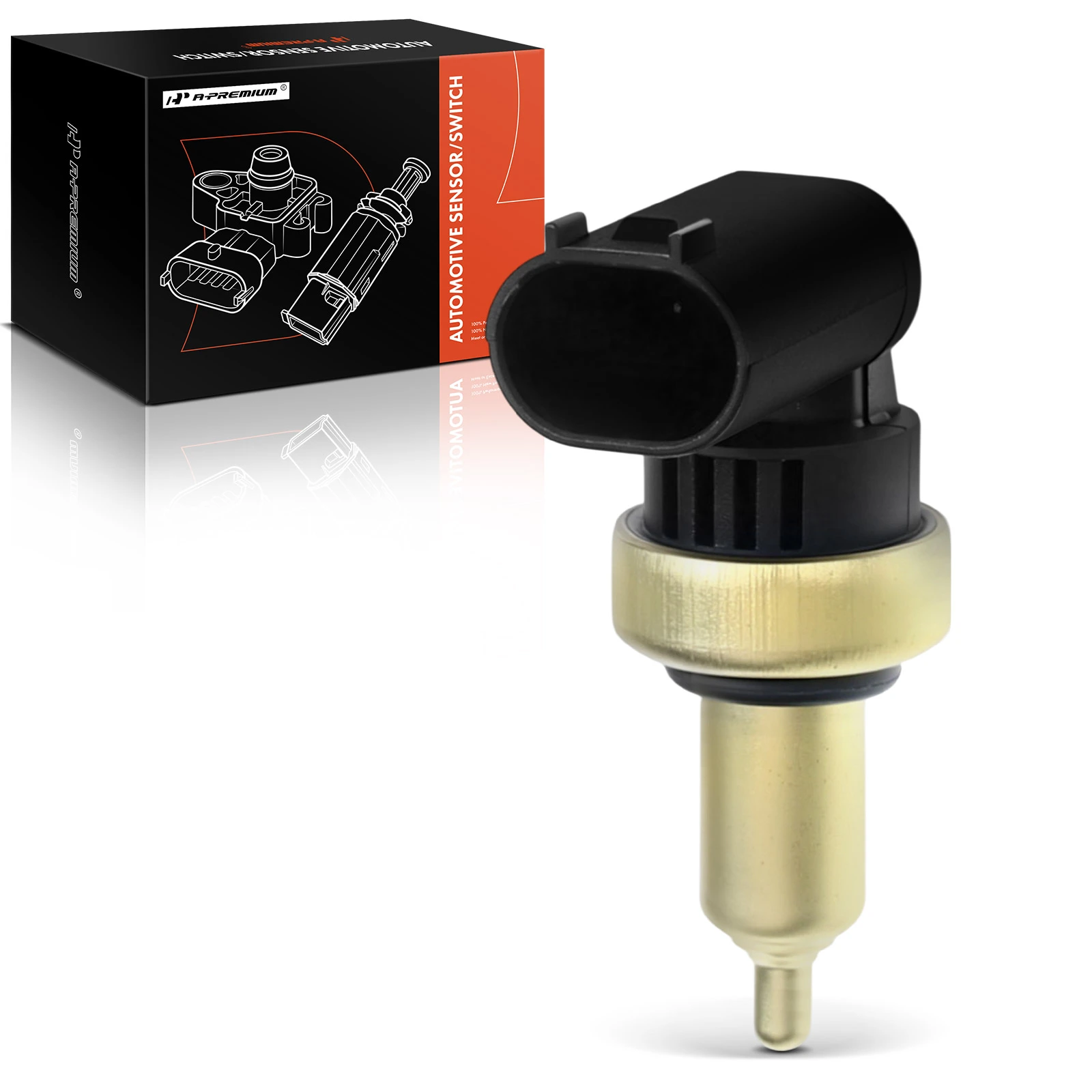 The A-premium Engine Coolant Temperature Sensor for Mercedes-Benz Sprinter 2500 E350 E63 AMG Image 