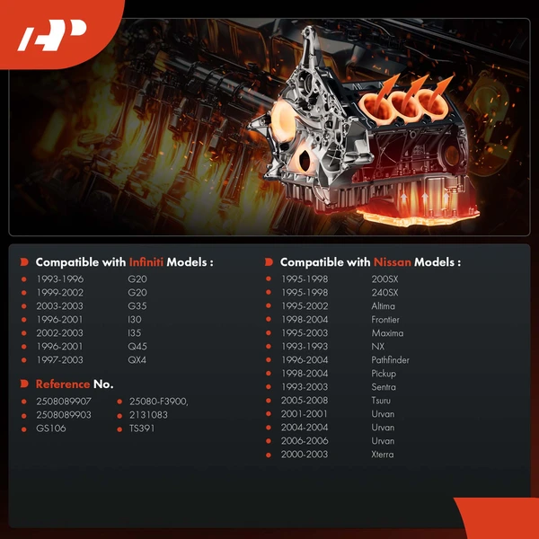 Engine Coolant Temperature Sensor for Infiniti I35 Q45 Nissan Maxima
