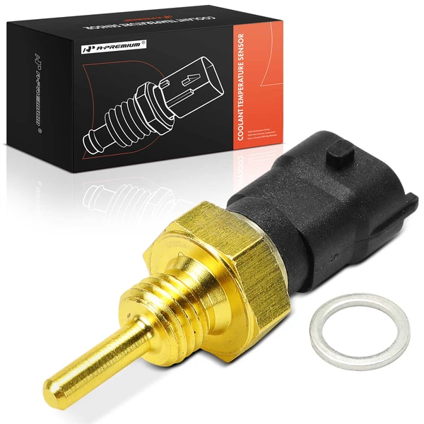 Engine Coolant Temperature Sensor for Jeep Cherokee 14-20 Compass Dodge Journey